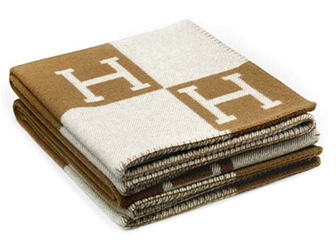 faux hermes blanket.